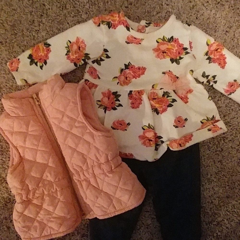 Girls 3-6 month outfit